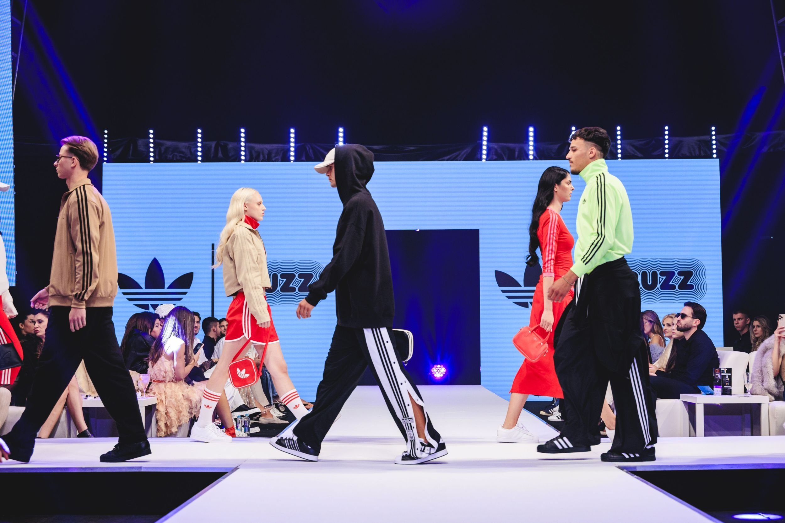 B+RED | adidas SUPERSTAR & BUZZ campaign at Code Fashion Runway